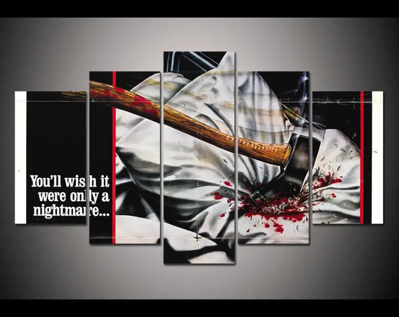 Картина с рамкой по пятницу 13-го числа плакат Современный домашний декор