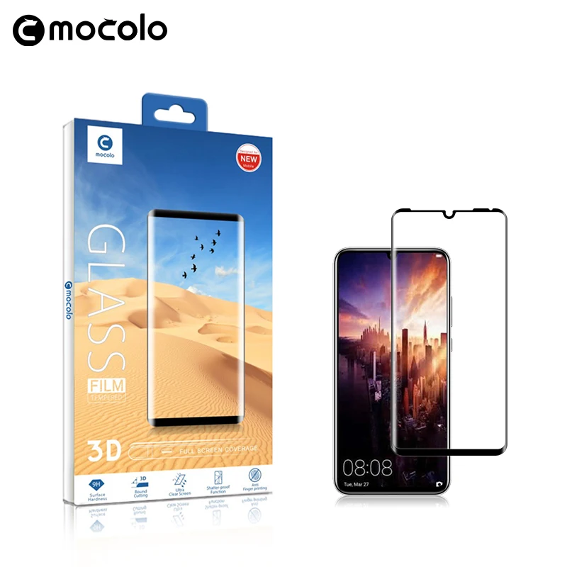 Защитная пленка Mocolo P30 Lite для Huawei полностью склеенное закаленное стекло 3D Pro