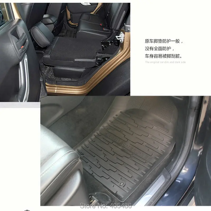 Новинка 2016 хит продаж модные 3 D оригинальный стиль слякоть коврик лайнер