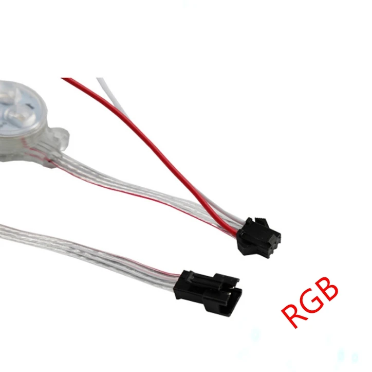 SZYOUMY DC12V светодиодный модуль открытые точечный источник света 3 светодиодный s 5050 SMD RGB Водонепроницаемый IP67 30 мм Диаметр белый/синий/зеленый/красный 100 шт