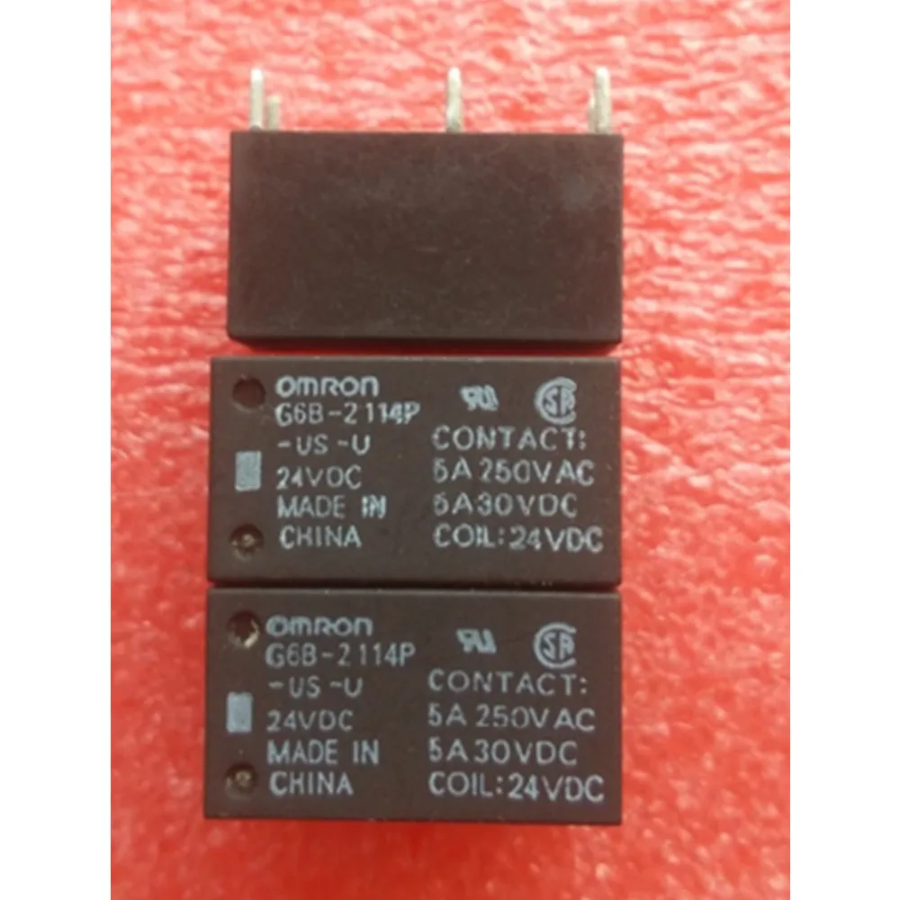 

wholesale 10pcs/lot relay G6B-2114P-US-U-24VDC