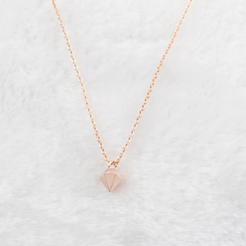 Оптовая продажа 10 шт простой шик конический золотой кулон Цвет Китай минимализм