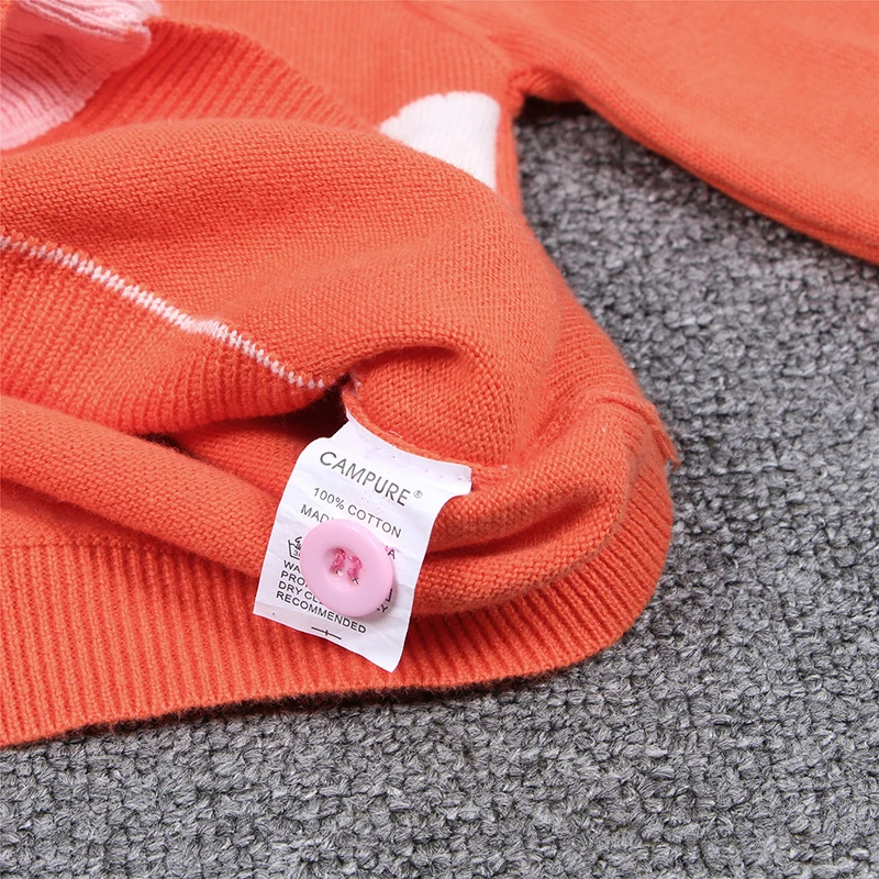 Кардиган с лебедями для девочек 1 6 лет свитер Детская верхняя одежда и пальто