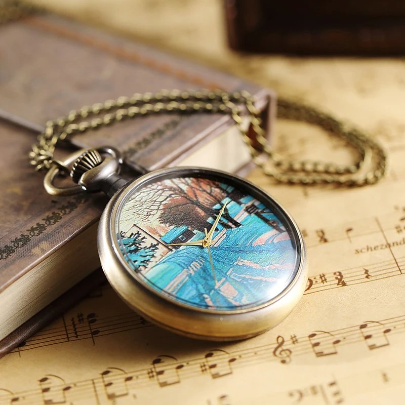 Часы наручные в стиле стимпанк для мужчин и женщин|Карманные часы| |