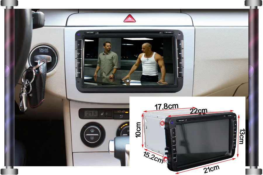 Android 8 1 автомобильный DVD для VW Passat Sagita Touran Jetta Alhambra Golf Cupra GPS A9 четырехъядерный