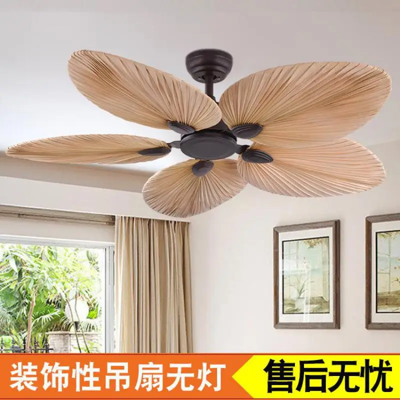 Крупнолистовой потолочный вентилятор французский Кантри Стиль 52 дюймовый