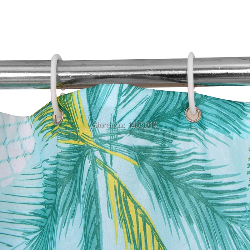 Happy Tree полиэстер зеленый ананас водонепроницаемые занавески для душа плотная