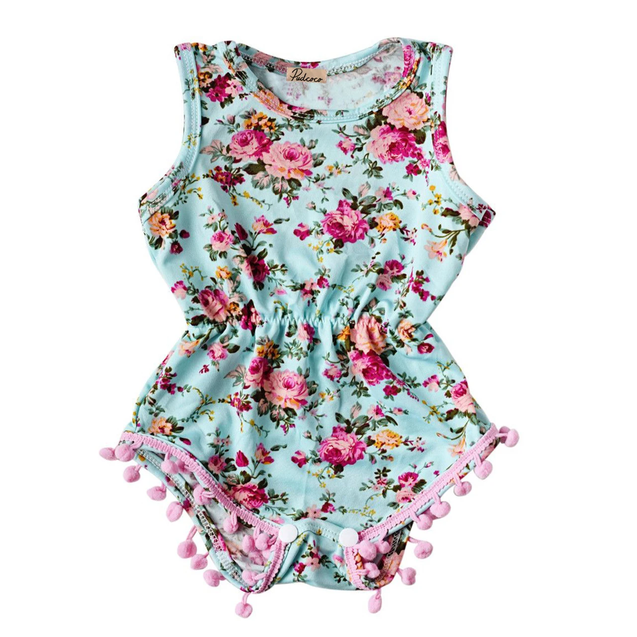 Новинка 2017 летний Летний комбинезон для новорожденных девочек 0 24 месяцев|newborn