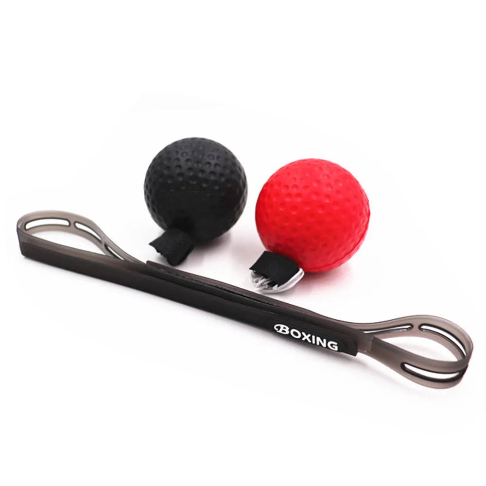 Боксерские мячи комплект из 1 мяча для тренировок дыровка координация упражнений