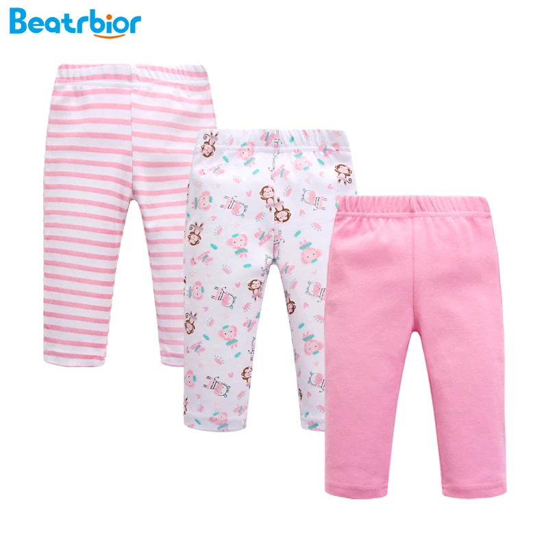 2018 Новое поступление весенние штаны для малышей 100% хлопковые леггинсы