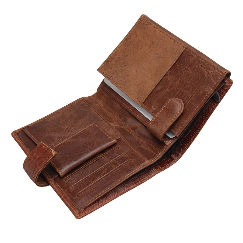 Роскошные мужские кошельки из натуральной кожи для держателя карт кошелек