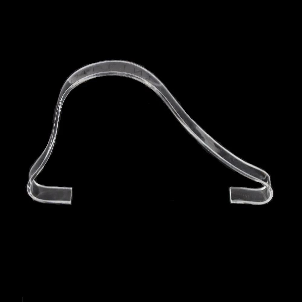 Акриловая прозрачная подставка для обуви магазина формирующие формы вставки