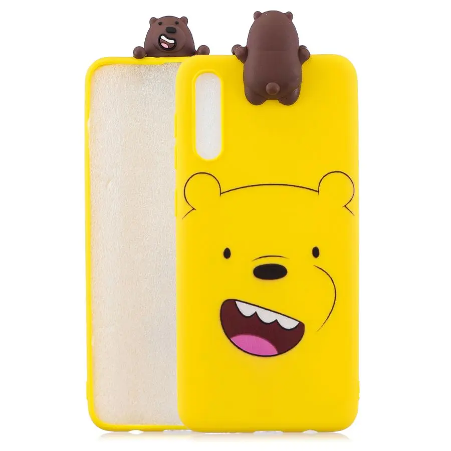 A6 Для samsung A10 A20 A30 A50 Coque A40 A70 чехол силикон для samsung Galaxy A50 чехол M10 M20 M30 3D милый мягкий силиконовый чехол с рисунком из мультфильма из термопластика чехол - Цвет: A6