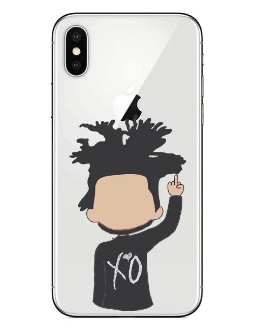 Жесткий чехол для телефона Super Star The Weeknd Starboy Singer iPhone X 10 8 Plus 7 7Plus XS XR Max 6 6S 5 5S