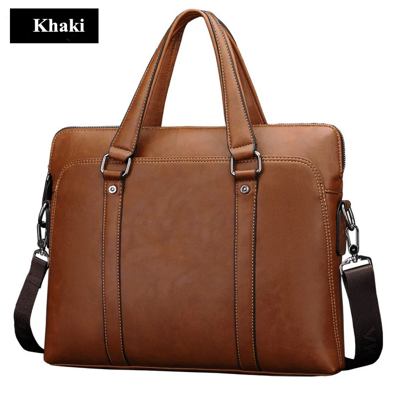 2017 г. мужские Бизнес Crossbody сумка PU Портфели Tote ноутбук мужская сумка-мессенджер