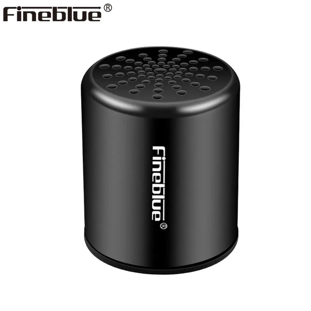 Fineblue MK10 Bluetooth динамик стерео 3D стерео сабвуфер TWS мини металлический беспроводной Hands-free маленький динамик аксессуары черный