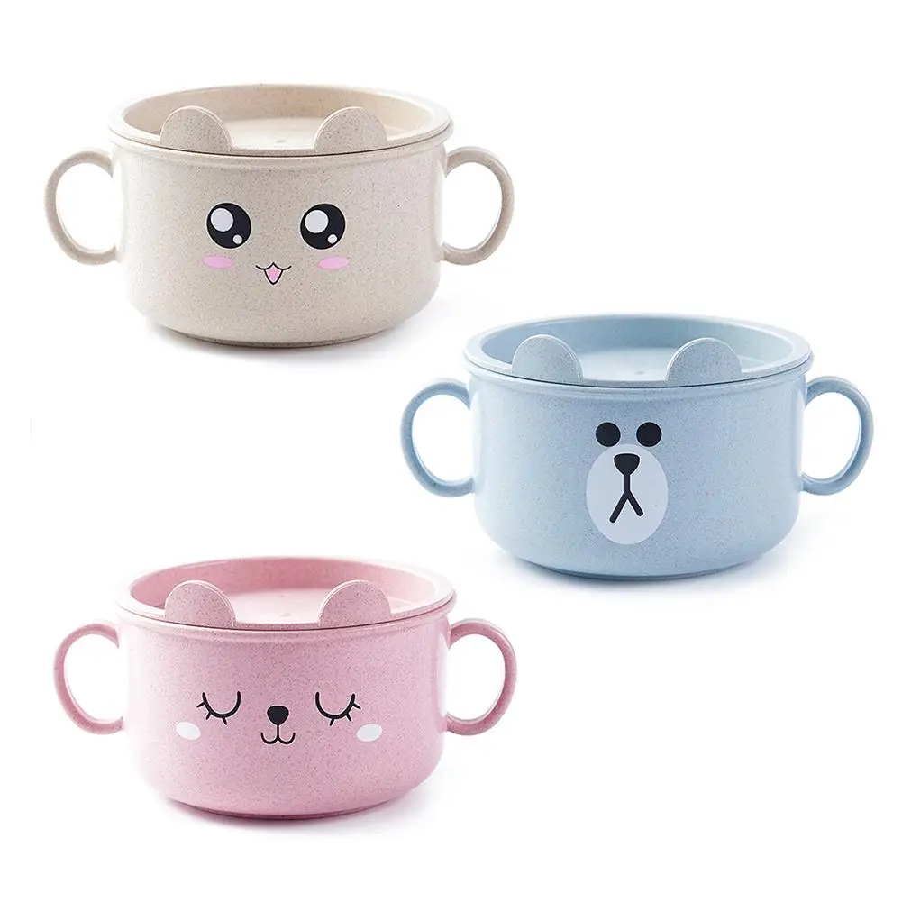 Детский набор приборов из пшеничной соломы мгновенная лапша рисовая чаша