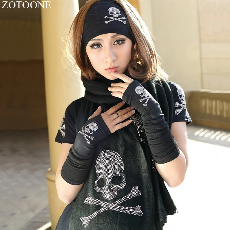 ZOTOONE Белые Стразы Crystal Clear железа на Горячая фиксация аппликация из страз для