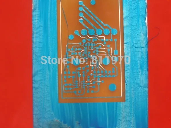 100 г Photoresist анти-травление синие чернила краски для DIY PCB сухой замена пленки