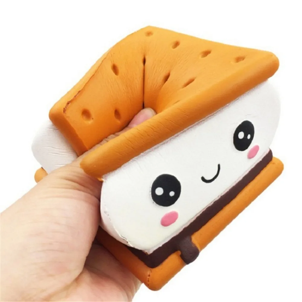

Children's Cartoon Slow Rebound Toys Gift Surprise Chocolate Cake Model Cute And Interesting Decompression Vent Toys