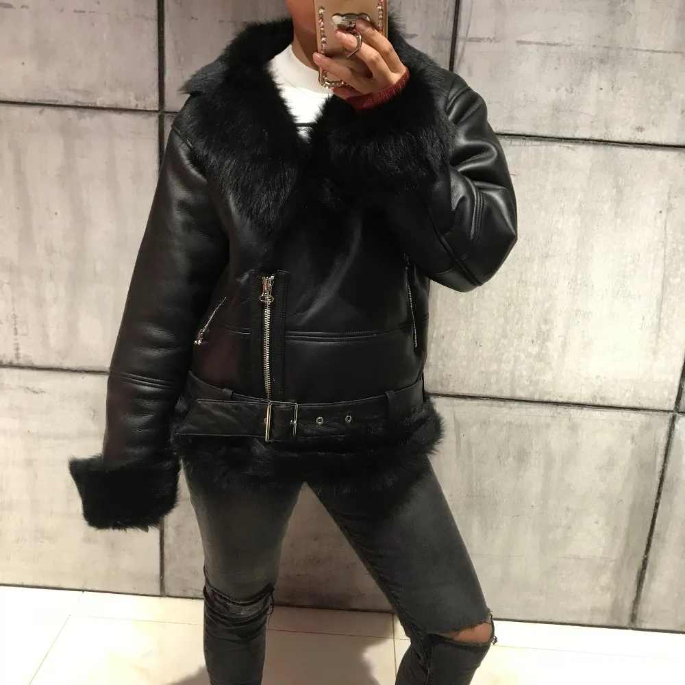 genuine leather jacket suede coat | Женская одежда