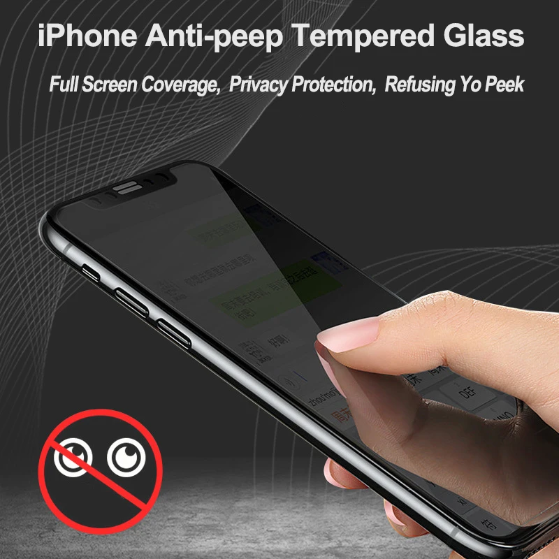Защитное стекло с полным покрытием для iPhone 12 11 Pro Max XSMAX XS XR X 7 6 6s 8 Plus | Мобильные