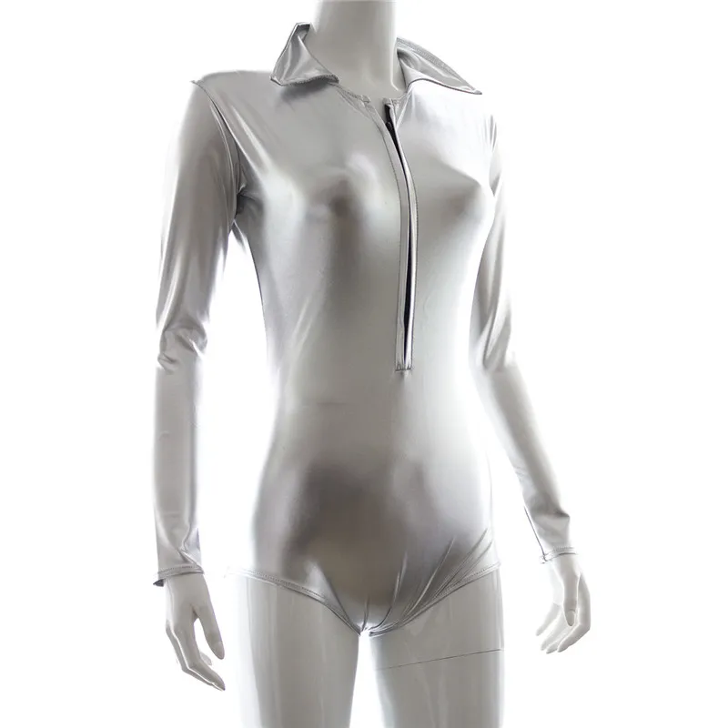 Эротическое боди из искусственной кожи для взрослых | Тематическая одежда и