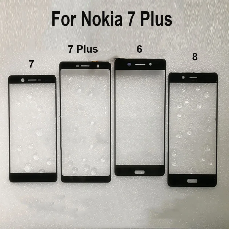 Для Nokia 7 Plus TA 1062 Сенсорная панель экран дигитайзер стеклянная сенсорная без