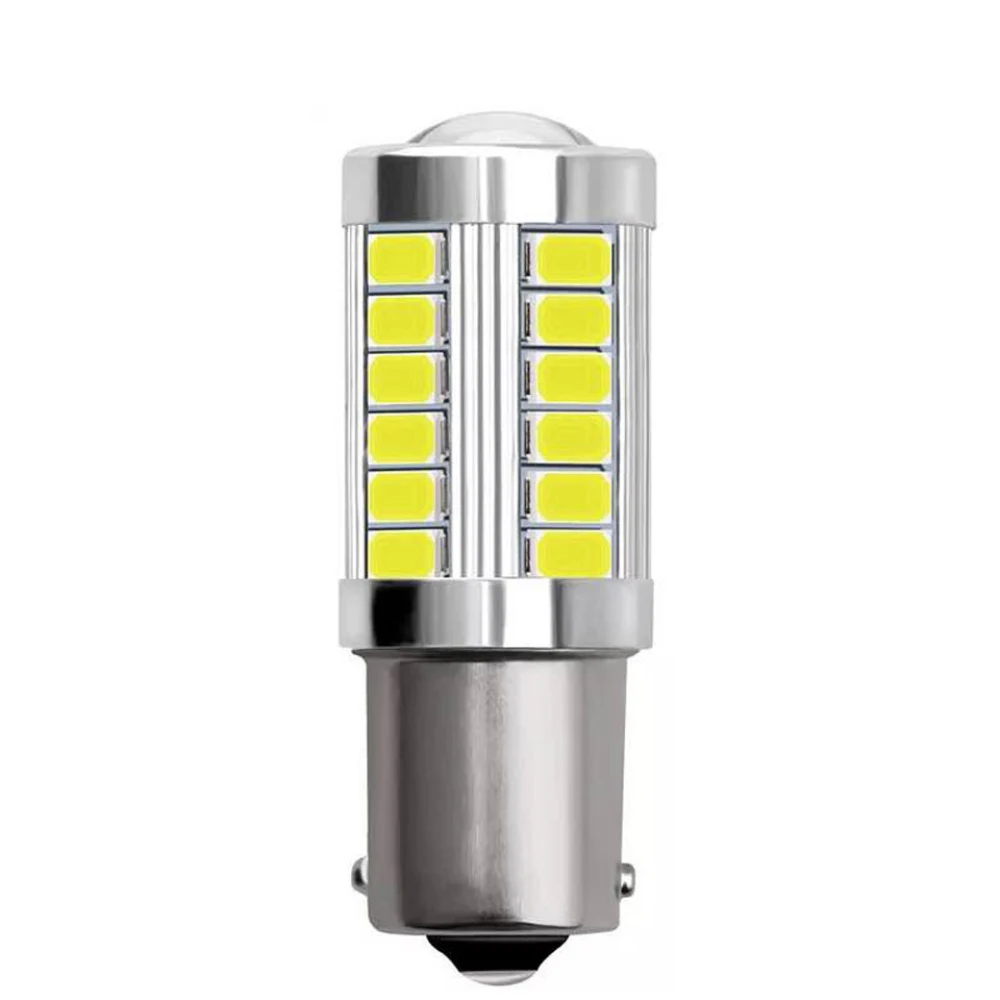 2 шт./компл. 3 цвета 1156 1157 7440 7443 3157 5730-33SMD светодиодный автомобиль сигнал поворота