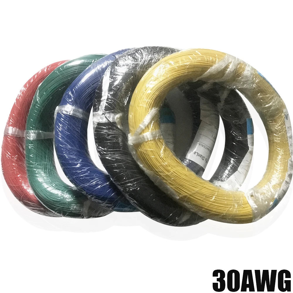 Электронный провод UL1571 32AWG из луженой меди экологически чистый ПВХ печатная