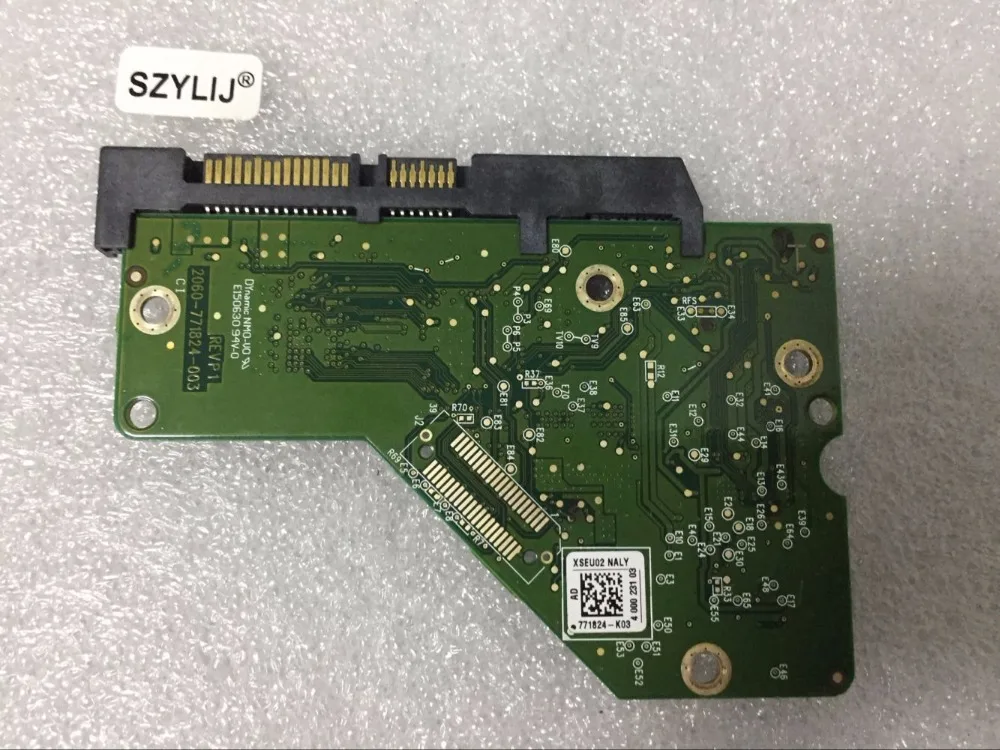 SZYLIJ 1 шт./лот HDD PCB Логическая плата 2060 771824 003 REV A/REV P1 для WD 3 5 SATA жесткий диск