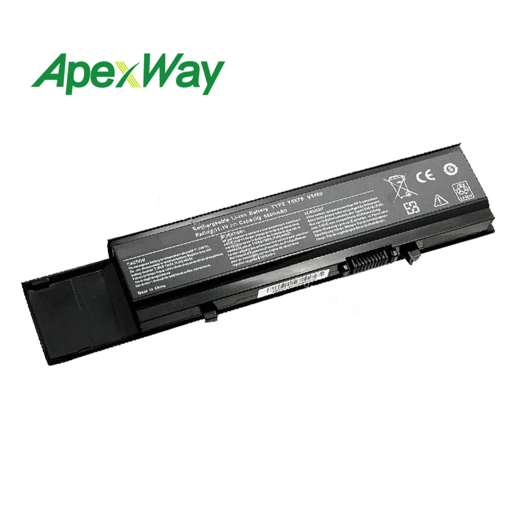 

9 cell 6600mAh батарея для dell Vostro 3400 3700 3500 0TY3P4 CYDWV Y5XF9 04GN0G 4JK6R 7FJ92