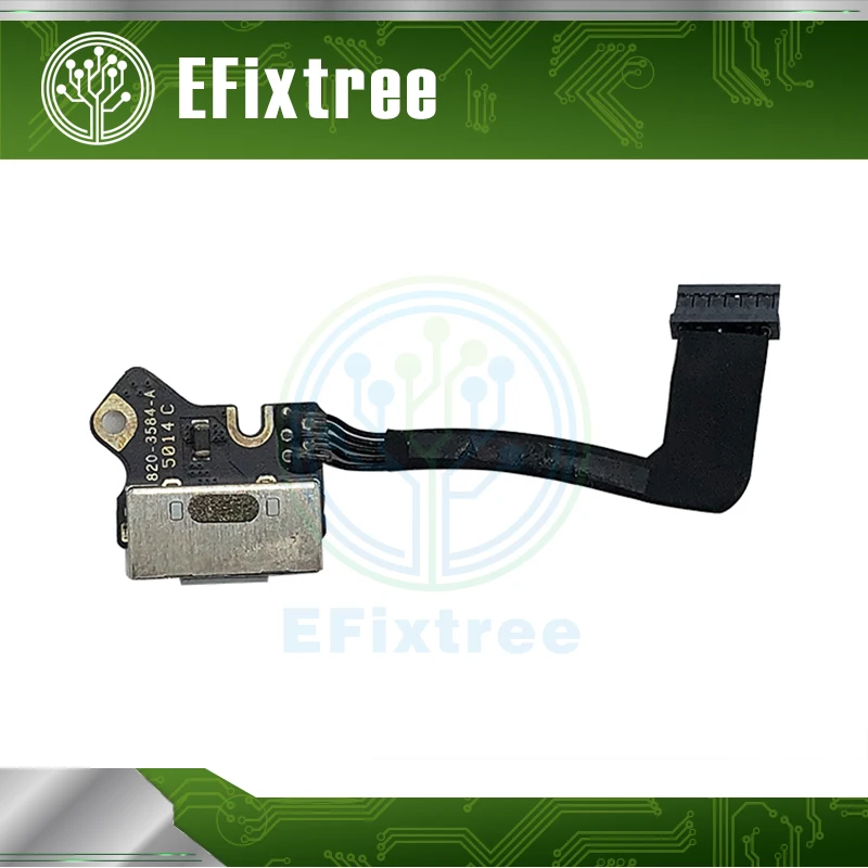10 шт./лот Подлинная новая DC Jack плата питания для Macbook Pro 13 &quotRetina A1502 DC-IN 820-3584-A 2013 2014