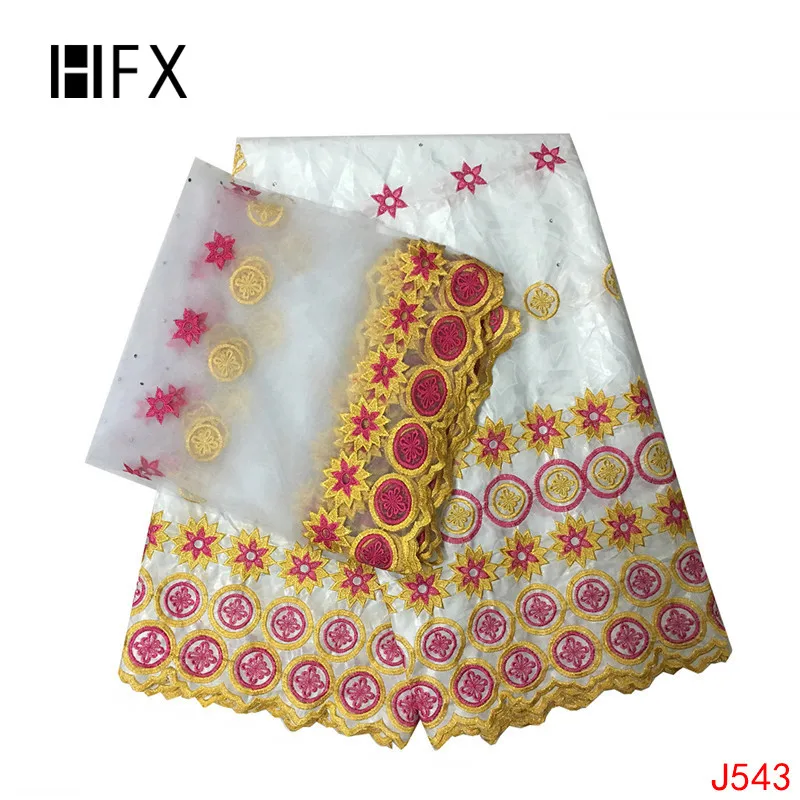 HFX Bazin Riche Getzner с сеткой кружева Нигерия высокое качество индийская африканская