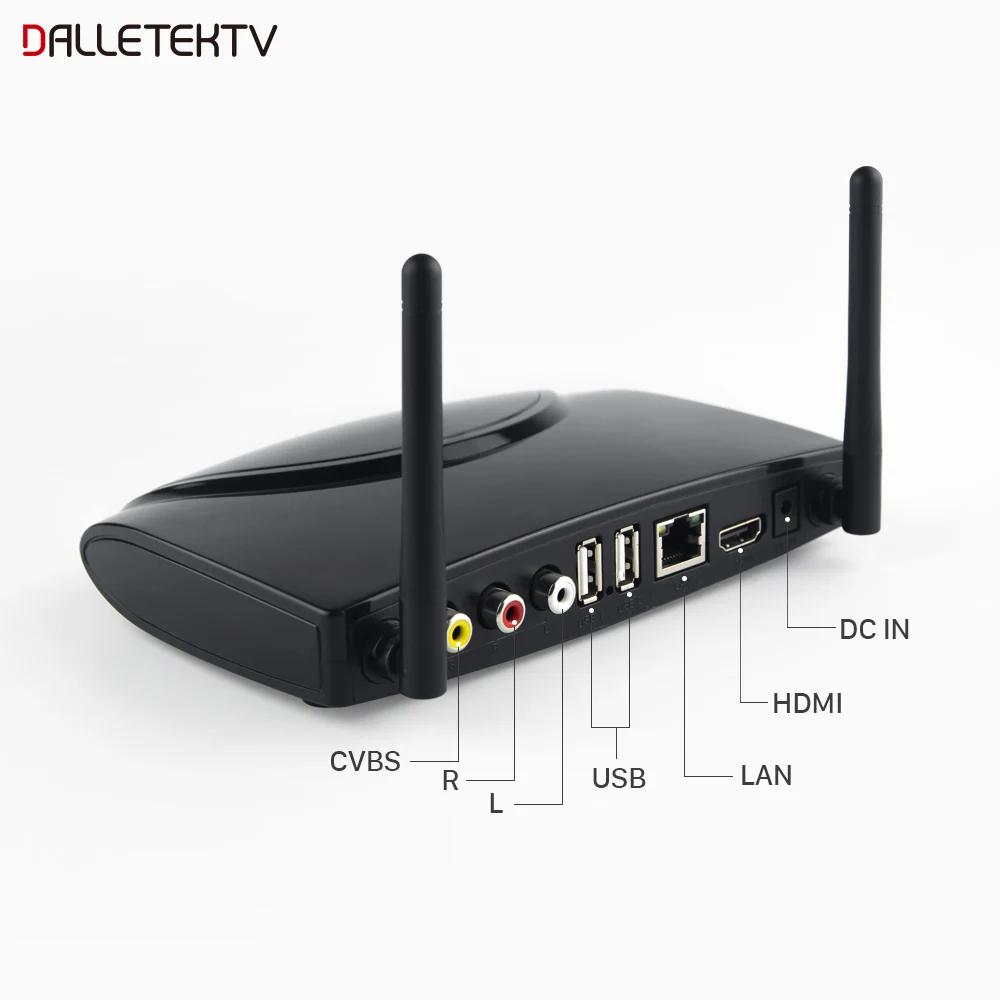 4 K tv Box Android 6,0 RK3229 1 ГБ 8 ГБ четырехъядерный 2,4G Wifi ТВ приемник медиапроигрыватель Dalletek tv Smart tv Box