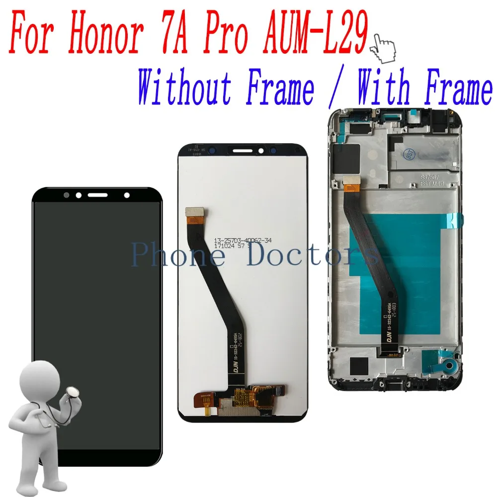 5 7 дюймов для Honor 7A Pro AUM L41 Полный ЖК дисплей + сенсорный экран дигитайзер в сборе с