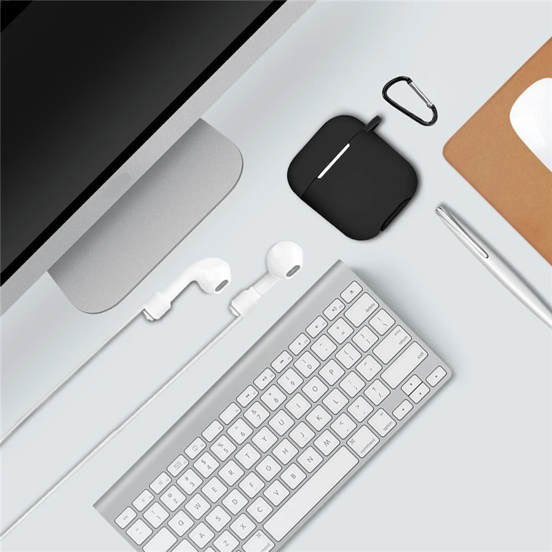 Мягкий силиконовый чехол для Apple Airpods противоударный чехол для Apple гарнитура для Airpods чехол s ультра тонкий Air Pods защитный чехол