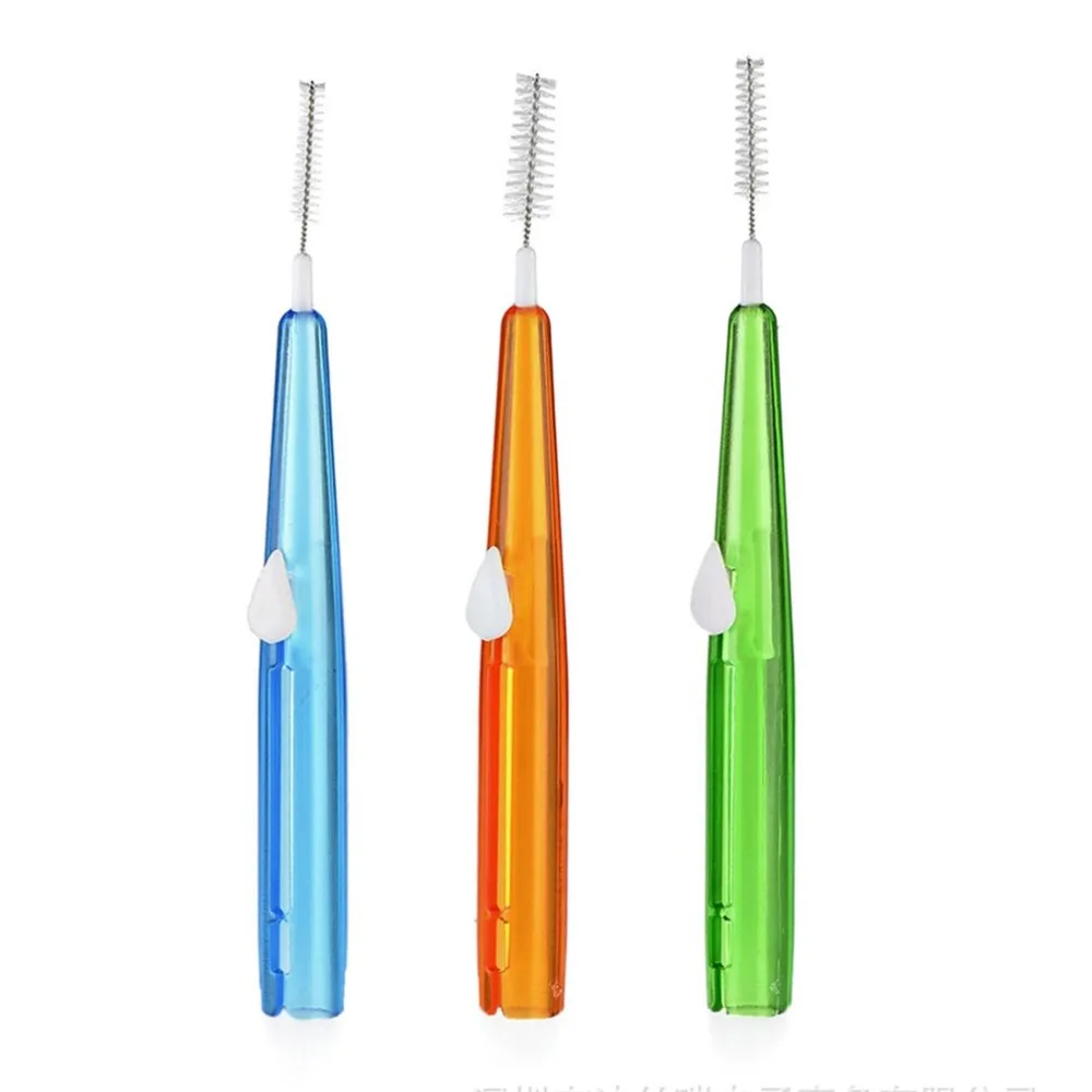 8 шт. портативная межзубная щетка для удаления остатков зубов уход за полостью