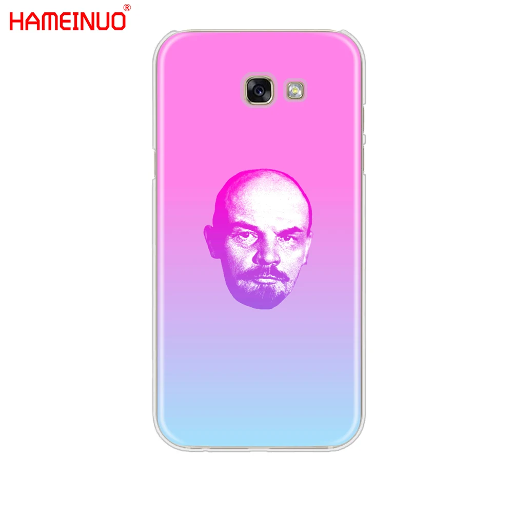 HAMEINUO lenin флаг Советского Союза чехол для сотового телефона Samsung Galaxy A3 A310 A5 A510 A7 A8 A9