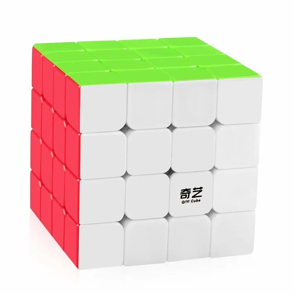 

Qiyi 4x4x4 Magic Cube Stickerless Speed Cube Puzzle Twist 4x4 Smooth Safe ABS Multi-Color Brain Teaser Contest 62mm Toy 1PCS