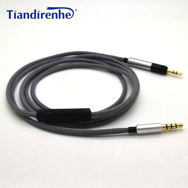 Сменный кабель для наушников Sennheiser HD598 HD558 HD518 Модернизированная Посеребренная