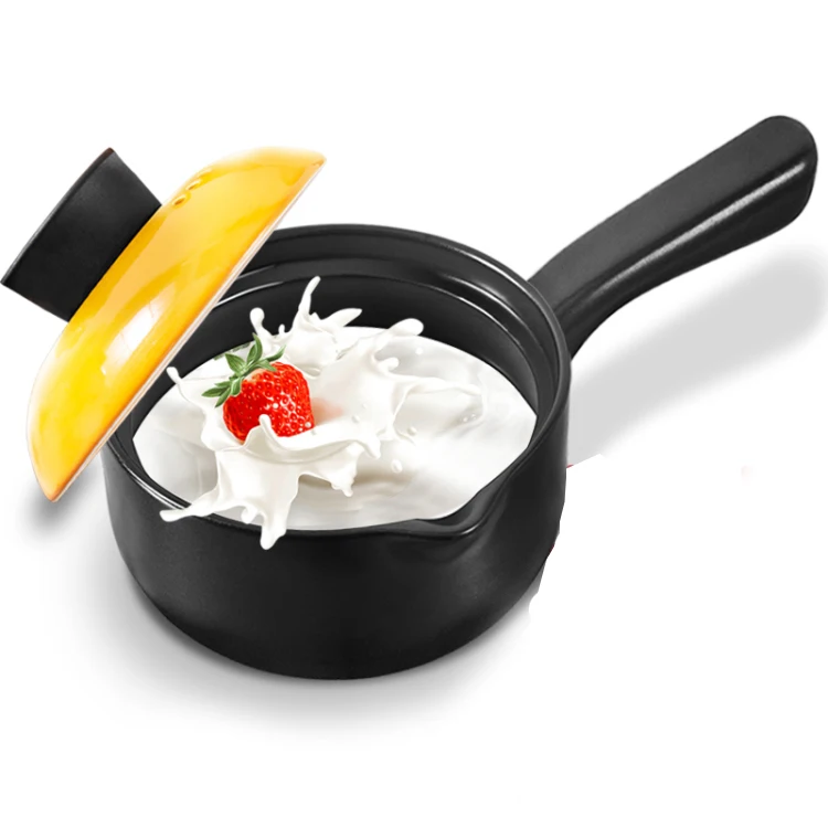 

2017 Promotion Utensilios De Cocina High Heat Resistance Non - Stick Casserole Baby Care Milk Pot 1l Small Enamel Pan Speed Hot