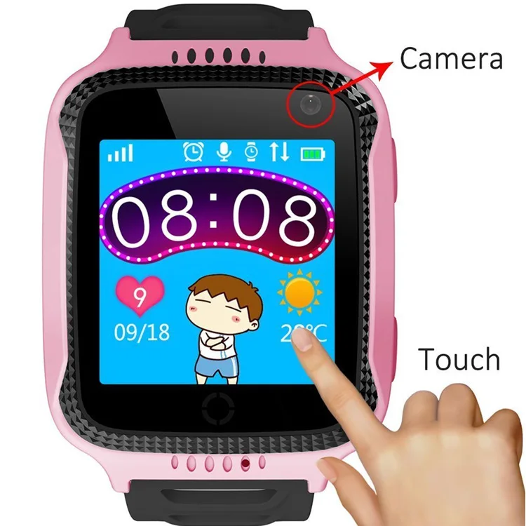 Q528 gps Детские умные часы SOS устройство отслеживания местоположения с камерой