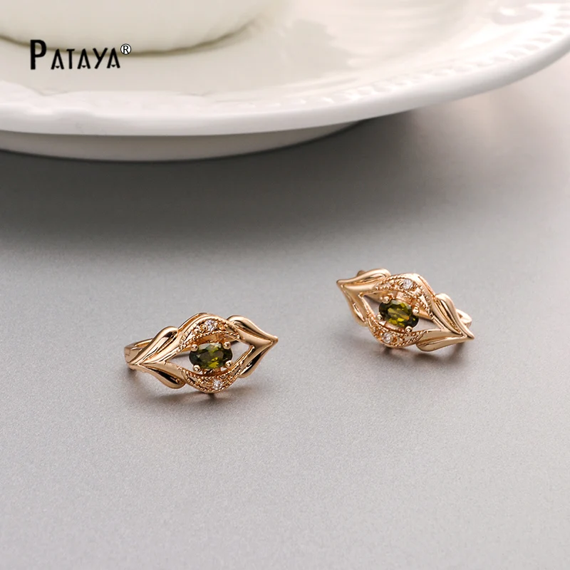 Женские серьги-капельки PATAYA романтичные серьги из розового золота цвета