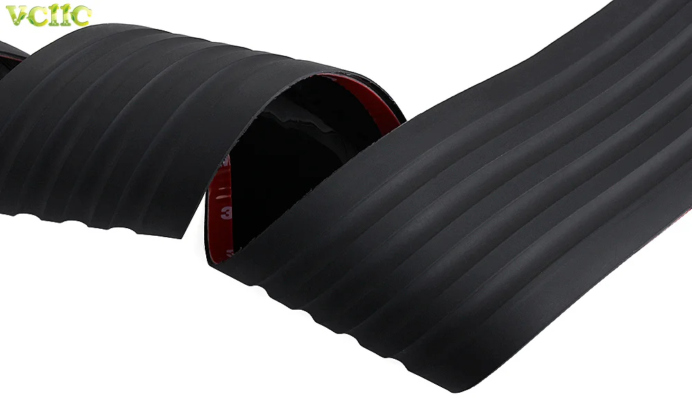 Автомобильный Стайлинг черный резиновый Задний защитный бампер протектор