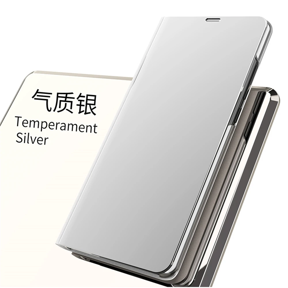 Зеркало Флип Стенд кожаный чехол для Xiaomi Redmi 6 6A 6 Pro 4A 4X5 плюс S2 Y1 Lite Смарт Clear View Обложка для Redmi Note 3 4 4X 5A 5 Pro