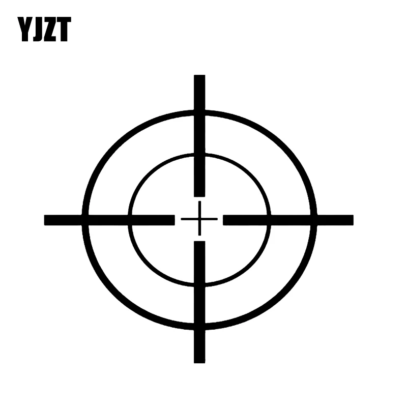 YJZT 12 5*11 7 см самая крутая Автонаклейка для стрельбы с большим графическим