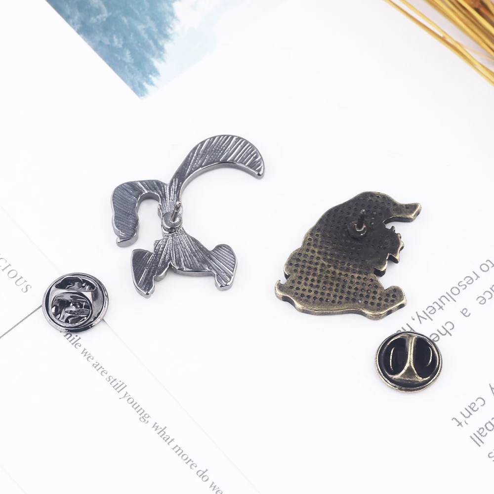 Пикетт Bowtruckle Niffler Броши эмалированные буквы всегда Булавки модные ювелирные
