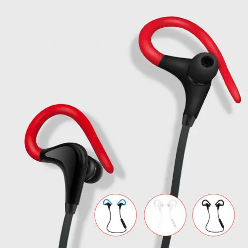 Спортивные наушники Bluetooth 4 1 беспроводная гарнитура регулируемые крючки стерео