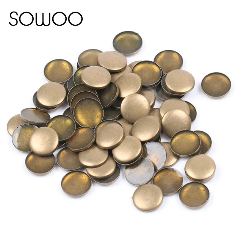 Antique bronze 3MM-10MM all sizes Hot fix rhinestones/rhinestuds/nail  Round Shape anti-brass for clothing/shoes/phone SOWOO